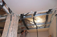 [rg] reformasGUADALAJARA - Instalación eléctrica en el falso techo con una capa de aislante térmico